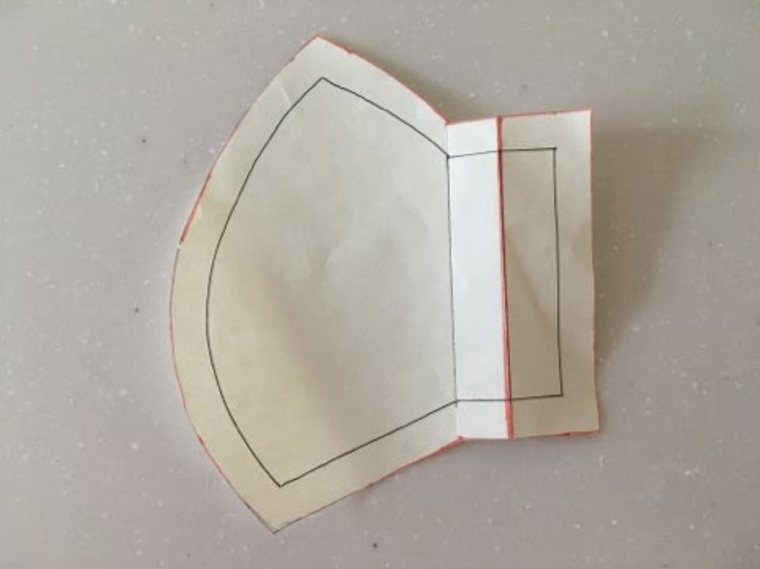 手作り子供用立体マスクの作り方・縫い方
