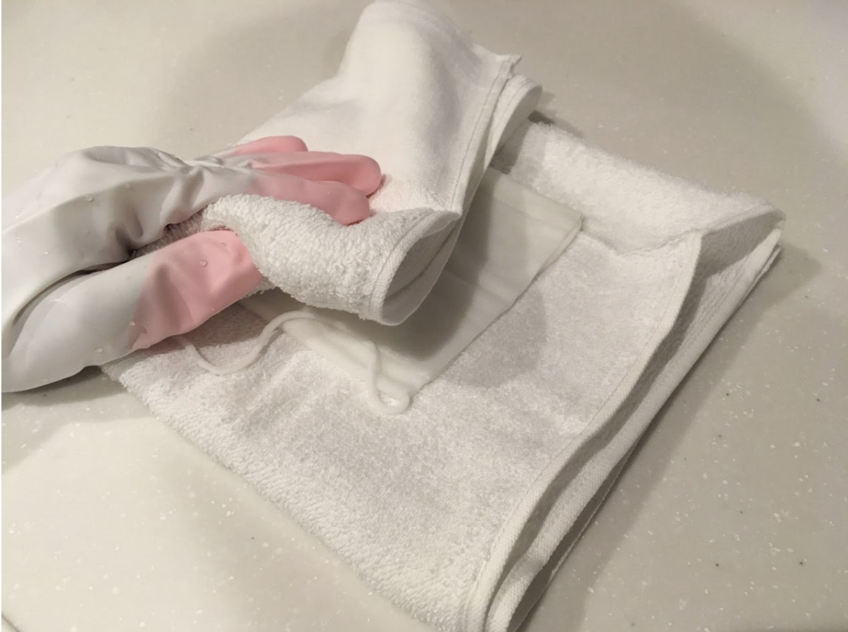  ハンドメイド布マスクを手洗いする方法