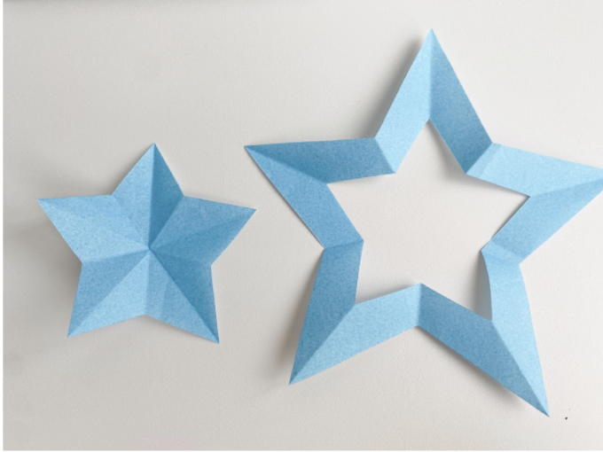 七夕祭りの飾りにおすすめな折り紙で星を折る折り方